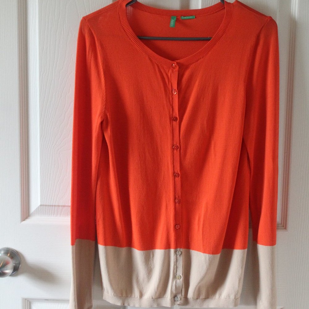 Color Blocking Cardigan - Picture 3 of 5